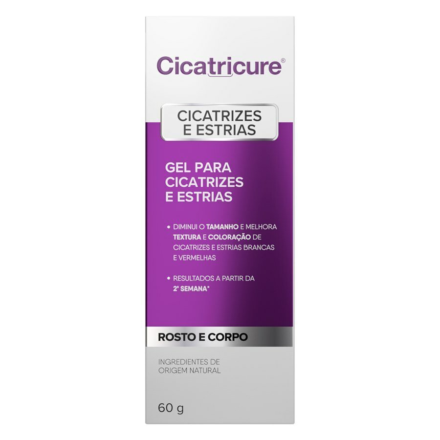 Gel Para Cicatrizes E Estrias Cicatricure 60g