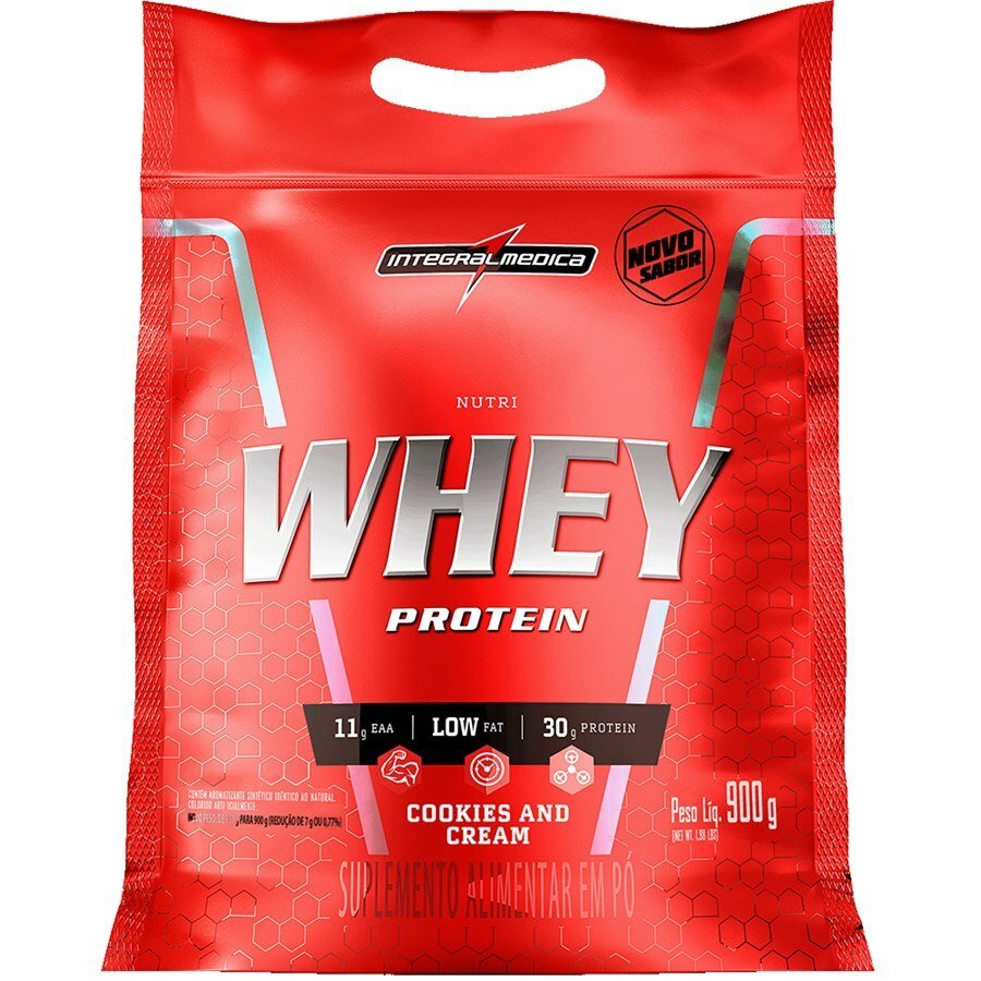 Nutri Whey Sabor Cookies Refil 900g