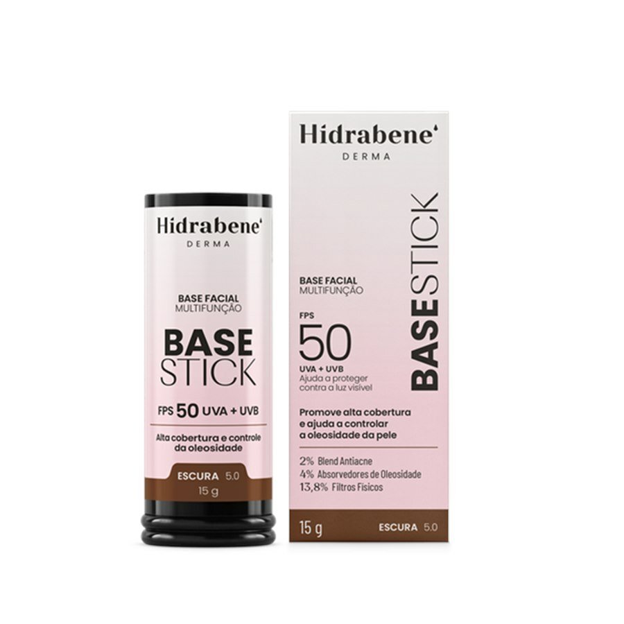 Base Stick Escura 5.0 Fps50 Hidrabene 15g