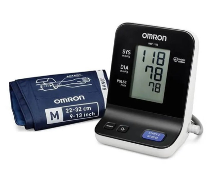 Captura-de-tela-2026-09-09-195114.png Monitor De Pressão Arterial Digital De Braço Profissional Omron - Modelo Hbp 1120 - Imagem 1